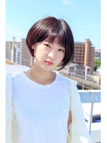 ナトゥーラ 豊田駅前店(Natura)&nbsp;Ｎａｔｕｒａ豊田駅前店　前下りボブショート　ｂｙ深見