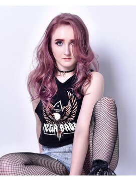 ゴーゴーヘアー(GOGO HAIR) ピンクアッシュヘアカラー