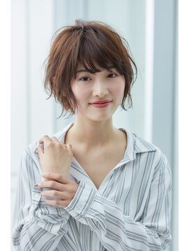 ミチオ ノザワ ヘアサロン ギンザ(Michio Nozawa HAIR SALON Ginza) パーマが可愛い☆くせ毛風ショートボブスタイル