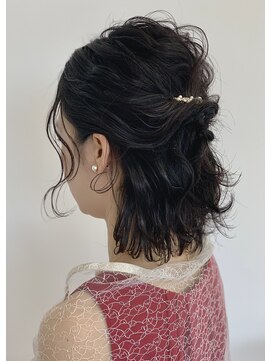 フィル(fil) お呼ばれヘアー/ボブハーフアップ