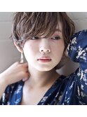 アッシュベージュ　ヘアカラー　【池袋】