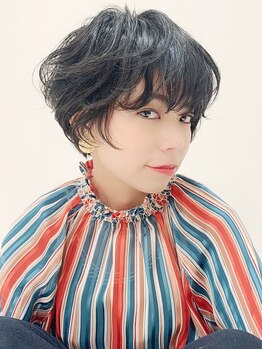 ペッツショコラ(PETZ chocolat)の写真/【藤枝駅徒歩6分☆】似合わせ上手!!今が旬のショートヘアに♪簡単にこなれ感が叶う[垢抜けSTYLE]をご提供◎