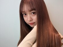 ダブルカラーやハイライトなどブリーチしててもツヤめく髪質改善トリートメント♪