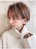 [The C ] ハンサムショート 耳掛け 小顔◎