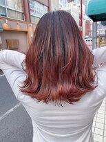 エイト オカチ 上野御徒町店(EIGHT okachi)&nbsp;【EIGHT御徒町】寺井_春ピンク×バレイヤージュ