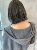 【SORA 大木 】外ハネ◯グレージュカラー
