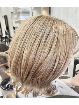 アプシー 三木店(Apsee) ショート×ブロンド