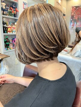 ヘア メイク ココ(hair make coco) 表面のみのハイライター♪