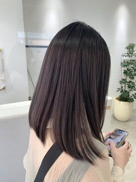 ネオリーブウリ 二子玉川店(Neolive uri) ショコラアッシュヘルシースタイルふんわりカールインナーカラー