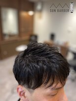 サンバーバー(SUN BARBER)&nbsp;ツーブロックスタイル