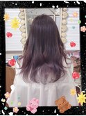 #グラデーションカラー#バイオレット#ラベンダーカラー#艶髪