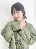 さりげなく♪ベージュのイヤリングカラー