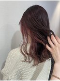 ブラックピンク×インナーピンク
