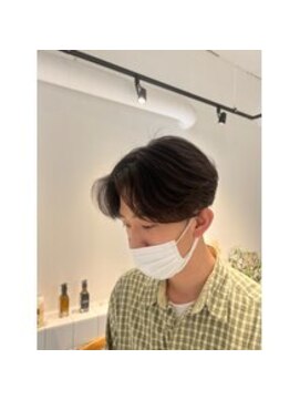 グラスバイネオリーブ 大倉山駅前店(grace by neolive) MEN'SHAIR/アップバング/ハイライト/束感ショート/波巻き