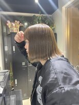 アルカナ 明治神宮前原宿(ARCANA)&nbsp;切りっぱなしボブ エアリーロング 美髪 ピンクブラウン