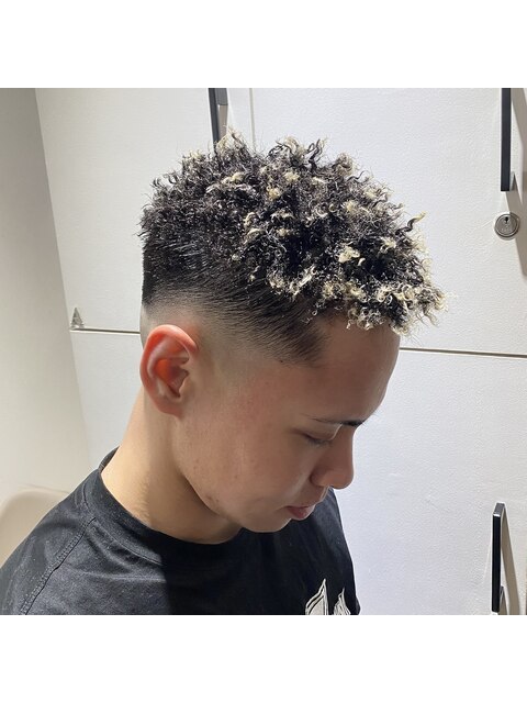 MEN'S HAIR/束間ショート/コンマヘア/ツーブロックマッシュ