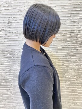 モリオ フロム ロンドン サッポロファクトリー店(morio FROM LONDON) 【morio】札幌ショートボブ　顎下