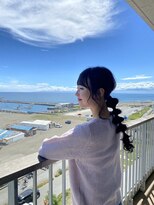 アンツ サザンリゾート 茅ヶ崎店(ANT'S Southern Resort) 前髪/アンブレラカラー/こなれミディ/イメチェン/ウェーブパーマ