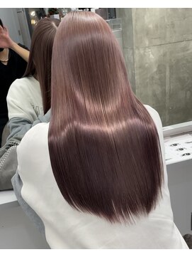 キング 高槻(K!ng) 縮毛矯正髪質改善ハイライトレイヤーカット高槻美容室エクステ