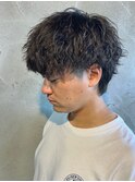 ツイスパ縦落ちツイストスパイラルパーマメンズパーマ群馬高崎