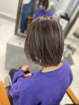 シエル 羽生店(Ciel) ワンカラーで作るバレイヤージュ風カラー