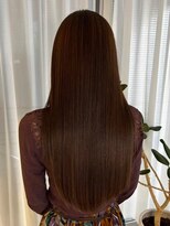 ビームズ トータルビューティー 西中島店(Bee ms Total Beauty) サラツヤロングベージュカラーブリーチしない透明感カラー