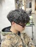 ＜学割U24＞学生カットパーマ＋顔そり※　￥7480（高校、高専、専門、大学）