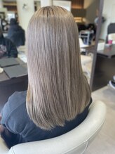 アメイジングヘアー 美沢店(AMAZING HAIR) ダブルカラーブリーチミルクティーベージュ