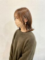 ジーナ 船橋(Zina) 髪質改善*マチルダボブアッシュカラー*美髪【Zina船橋】