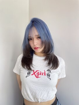 ラピス 渋谷本店(Lapis) クラフトブルー/エンドカラー