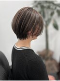 似合わせカット/似合わせカラー 箕面店/細めハイライト