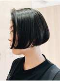 【タキさん】30代40代/ボブ/こだわりのレザーカット