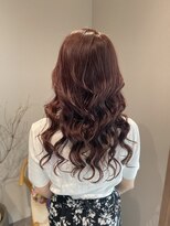 シスイ(sisui)&nbsp;艶ピンクカラー/ローレイヤーロング