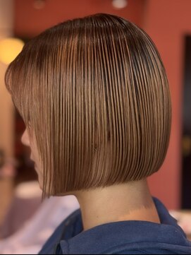 オーガニック リブ 川越(organic+live) 20代30代◎夏ハイトーン刈り上げボブ×小顔