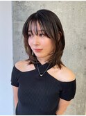 伸ばし中の方にも♪長さは変えずにミディアムレイヤー/10代20代