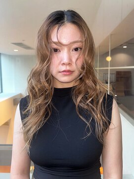 オルガ ヘアアンドメイク(Oluga hair&make) beige color