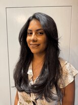 モナン 渋谷(Monan)&nbsp;レイヤーロング 顔まわりレイヤー 黒髪