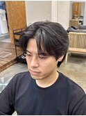 フェザー/サーフカール/センターパート/波巻きツイスパ