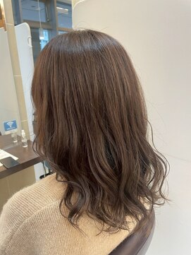 ルページ 千葉(lpage) 髪質改善/顔周りレイヤーカット/グレージュ[千葉/千葉駅]