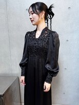 ヴァーディ オモテサンドウ(Vardy omotesando)&nbsp;set/タイトセット アレンジ お呼ばれヘア カチモリ