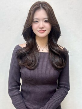 セルカ 新宿(CERCA) 韓国風くびれ巻きレイヤー/新宿/トレンドカラー