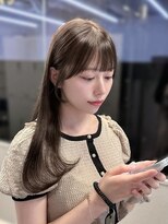 フォンズ(FONS)&nbsp;上品韓国ヘアラベンダーグレージュ