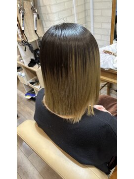 ルスト 成増店(Lust) ブリーチ美髪ストレート