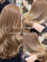 フォルテ 草薙店&nbsp;【ブリーチ1回ミルクティーベージュ】静岡草薙