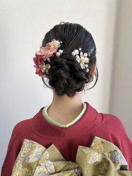ヘアサロン セロ(Hair Salon SERO) 【セロ姫路】二十歳の集いアレンジ/成人式/ヘアセット/振袖