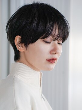 ガーデンヨコハマエスト(GARDEN YOKOHAMA est) 黒髪　ショートヘア　似合わせカット