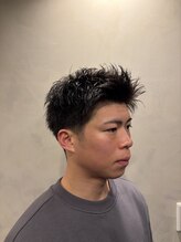 スカイビューレックス 赤坂店 パーマ無しのスパイキーショート
