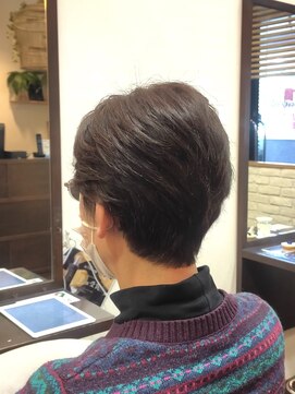 ヘアー グリーン(hair green) 40代50代60代/ベリーショート