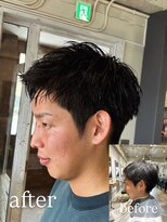 ハングアウト(Hangout) 長め刈り上げ/ショート