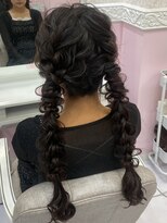 ヘアセット アリエス 池袋駅東口店(Aries) ツインあみおろし